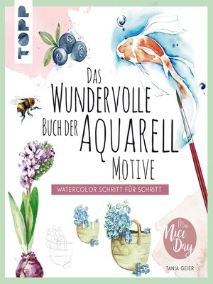 cover image of Das wundervolle Buch der Aquarell-Motive